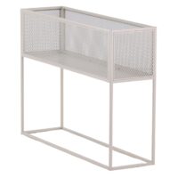 Industriële plantenstandaard beige afbeelding 2