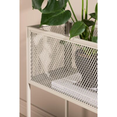 Industriële plantenstandaard beige afbeelding 11