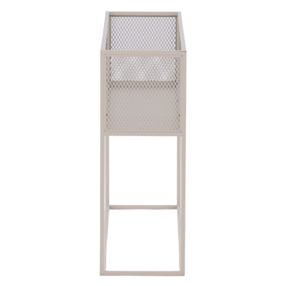 Industriële plantenstandaard beige afbeelding 3