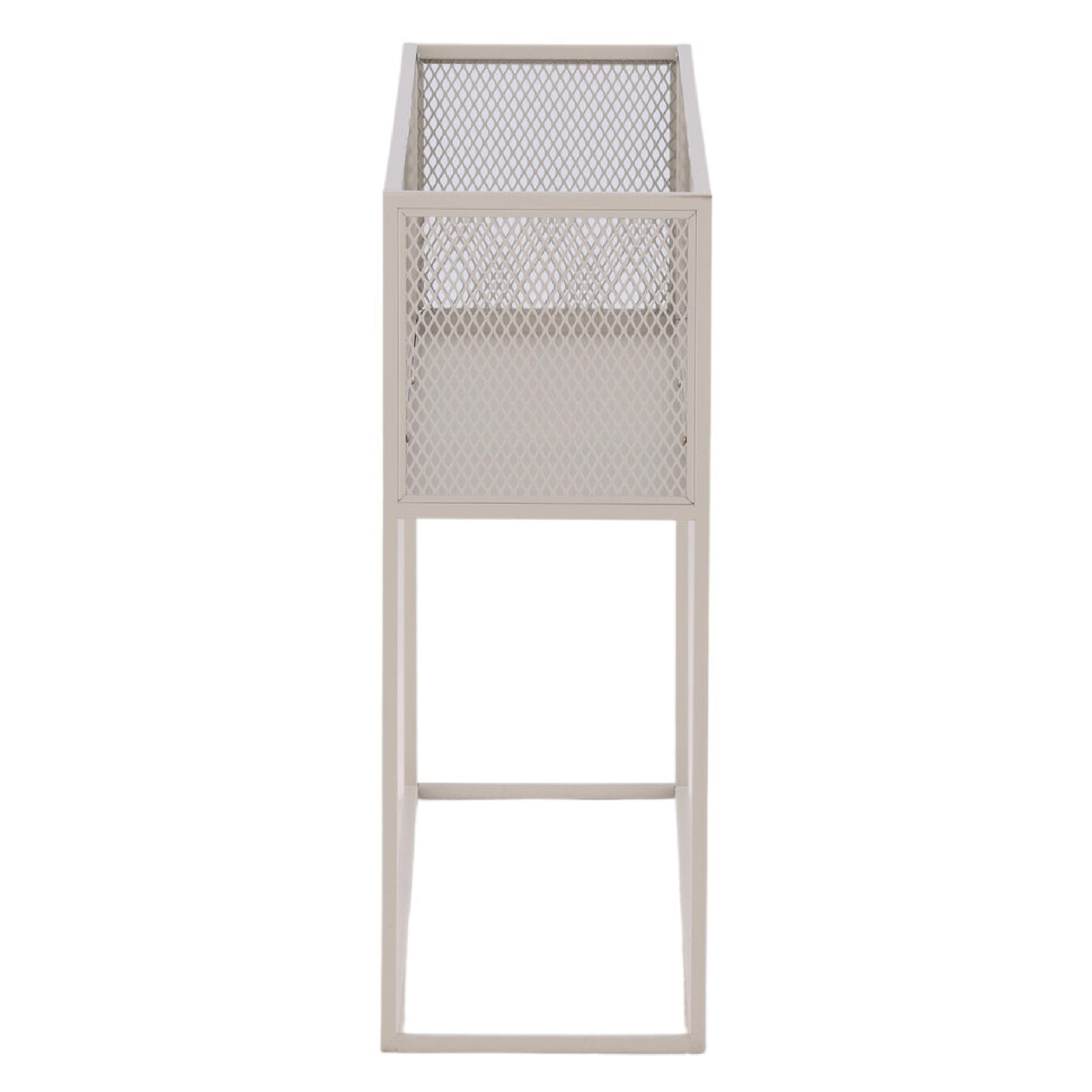 Industriële plantenstandaard beige afbeelding 3