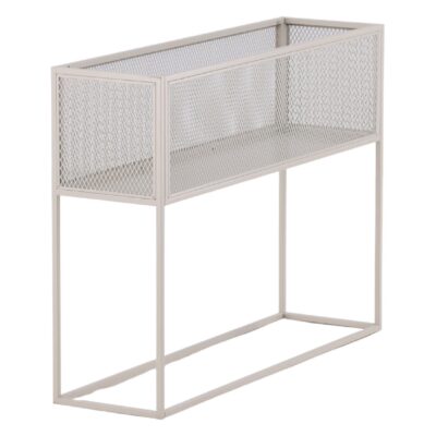 Industriële plantenstandaard beige afbeelding 4