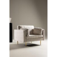 Rochester Fauteuil Corduroy Lichtgrijs afbeelding 9
