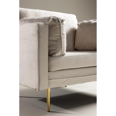 Rochester Fauteuil Corduroy Lichtgrijs afbeelding 10