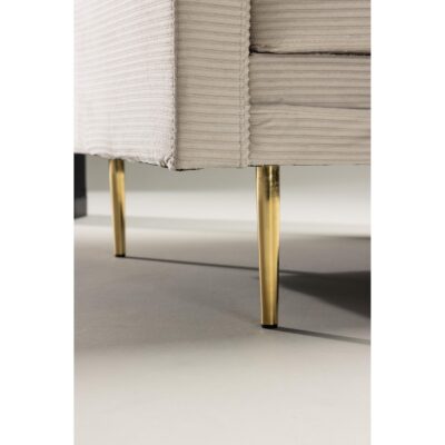 Rochester Fauteuil Corduroy Lichtgrijs afbeelding 11