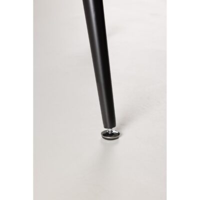 Ronde zwarte eettafel afbeelding 8