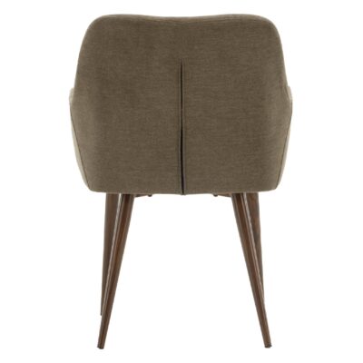 Eetkamerstoelen donker walnoot donkergrijs set van 2 afbeelding 7