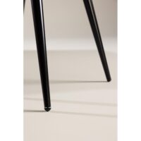 Velvet eetkamerstoelen zwart mosgroen afbeelding 9