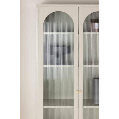 Elegante opbergkast met glazen deuren afbeelding 15