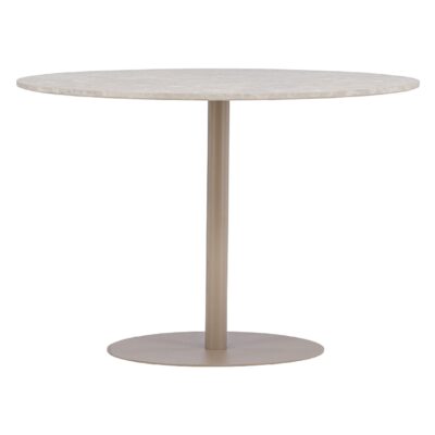 Ronde marmerlook eettafel Norwood afbeelding 1