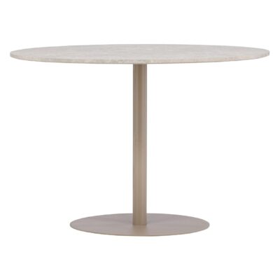 Ronde marmerlook eettafel Norwood afbeelding 3