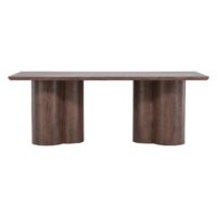 Eettafel Clara mocca 100x210 cm afbeelding 1