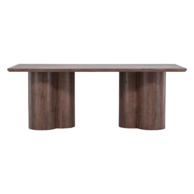 Eettafel Clara mocca 100x210 cm afbeelding 1
