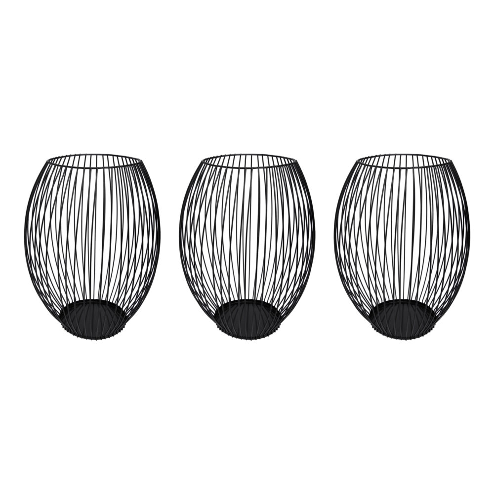 kaarsenhouders met open frame, houders, kaarsenhouder set, kaarsenhouders zwart, kaarsenstandaards, set van 3 moderne kaarsenhouders van metaal, Set van drie metalen kaarsenhouders, kaarsenhouder met frame, metalen kaarsenhouders,