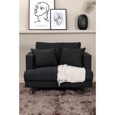 Zwarte Fauteuil Stijlvol afbeelding 6