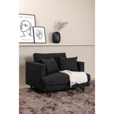 Zwarte Fauteuil Stijlvol afbeelding 7