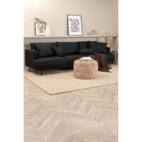 Scandinavische zwarte bank afbeelding 9