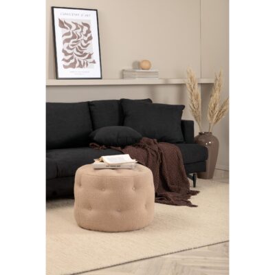 Scandinavische zwarte bank afbeelding 10