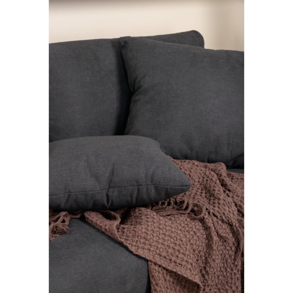 Scandinavische zwarte bank afbeelding 12