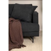 Scandinavische zwarte bank afbeelding 13