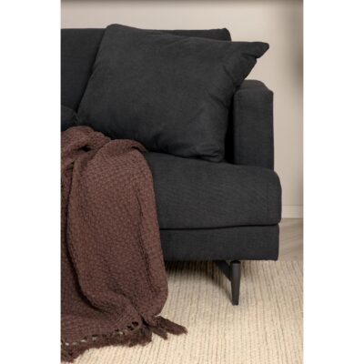 Scandinavische zwarte bank afbeelding 13