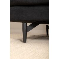 Scandinavische zwarte bank afbeelding 15