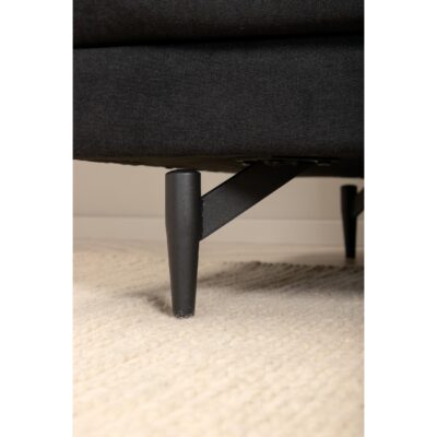 Scandinavische zwarte bank afbeelding 15