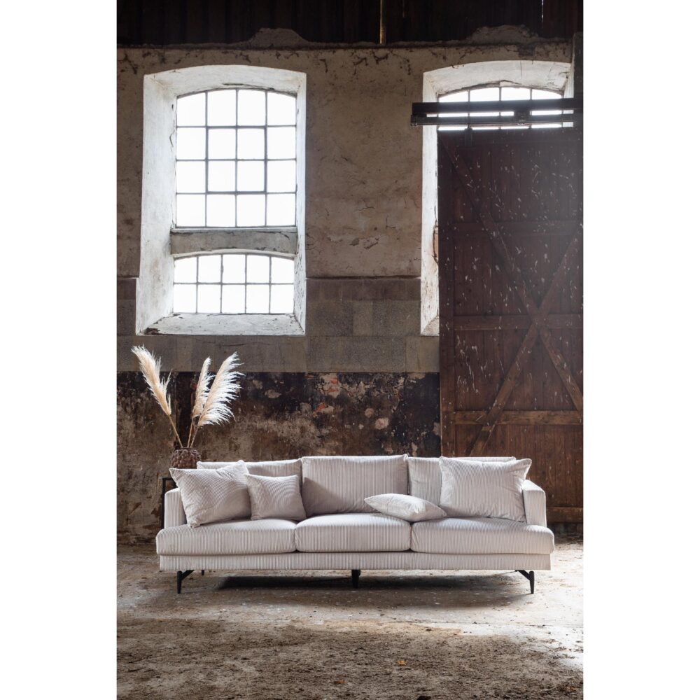 Moderne 3-zitsbank jaren 50 nostalgie afbeelding 8