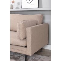 Rochester Sofa Zwart Bruin Stof afbeelding 7