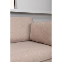Rochester Sofa Zwart Bruin Stof afbeelding 9