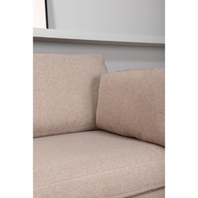 Rochester Sofa Zwart Bruin Stof afbeelding 9