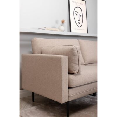 Rochester Sofa Zwart Bruin Stof afbeelding 10