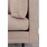 Rochester Sofa Zwart Bruin Stof afbeelding 12