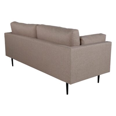 Rochester Sofa Zwart Bruin Stof afbeelding 3