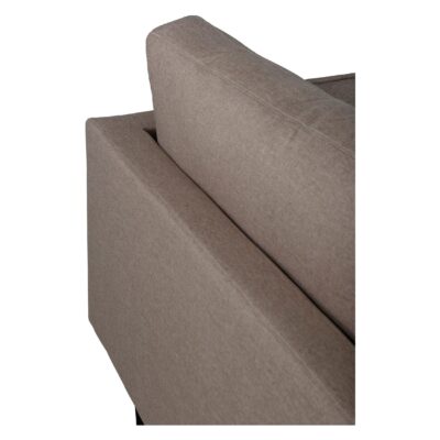 Rochester Sofa Zwart Bruin Stof afbeelding 4