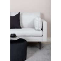 Rochester Sofa Zwart Licht Beige Stof afbeelding 7