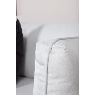 Rochester Sofa Zwart Licht Beige Stof afbeelding 11