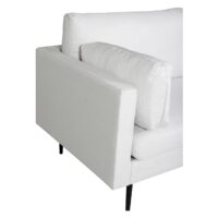 Rochester Sofa Zwart Licht Beige Stof afbeelding 2