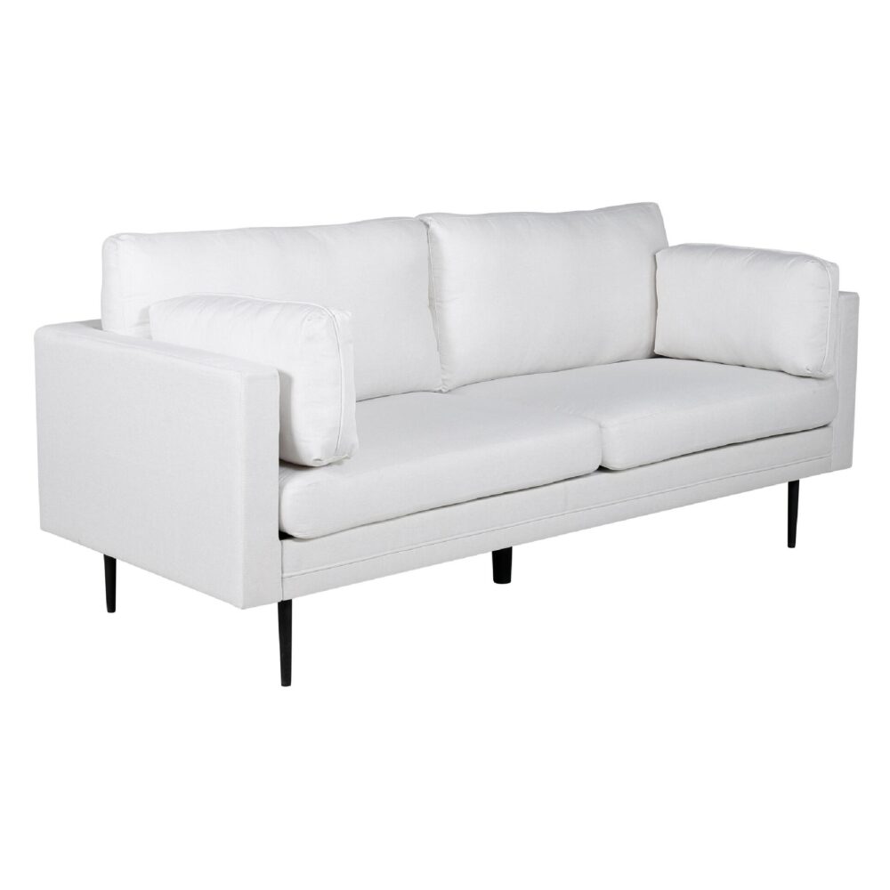Rochester Sofa Zwart Licht Beige Stof afbeelding 3