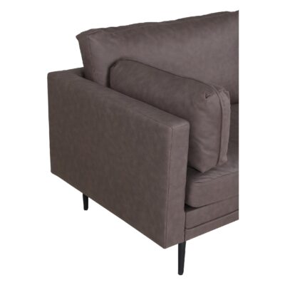 Rochester 3-zitsbank bruin microvezel afbeelding 5