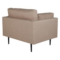 Rochester Fauteuil Zwart Bruin Stof afbeelding 4