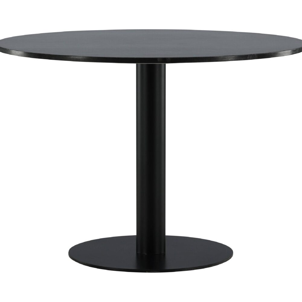 Ronde eettafel grijs marmer afbeelding 1