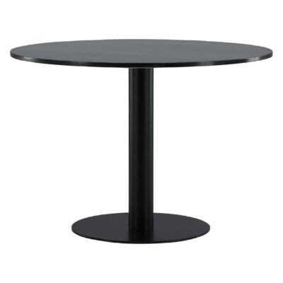 Ronde eettafel grijs marmer afbeelding 2