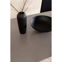 Hamilton eettafel zwart grijs fineer afbeelding 12