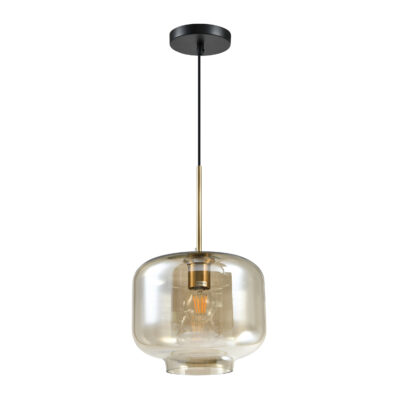 hanglamp-QUV5204-glazen-kap-amber