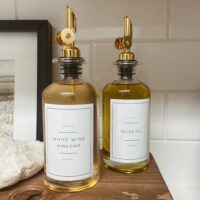 Glazen oliefles 500ml goud afbeelding 9