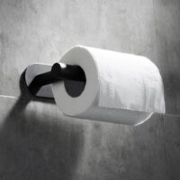 Toilet accessoires zwart zonder boren afbeelding 12