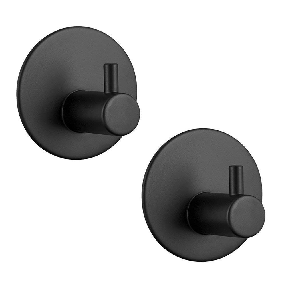 Toilet accessoires zwart zonder boren afbeelding 3