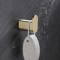 Gouden handdoekhaak badkamer afbeelding 5