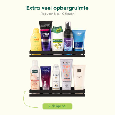 matzwart doucherek 31 cm afbeelding 4