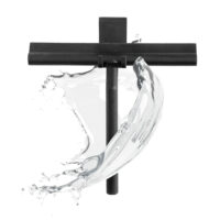 Zwarte douchewisser afbeelding 2